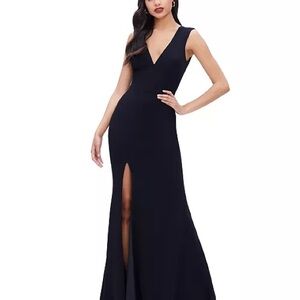 Dress the Population Black Maxi Dress